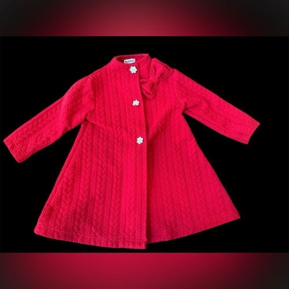 Blueberi Boulevard Knit Toddler Coat - Picture 1 of 3